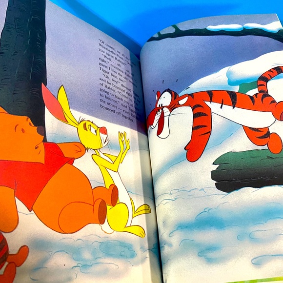 WALT DISNEY WINNIE THE POOH VINTAGE 1986 CLASSIC SERIES HARDCOVER BOOK LIKE NEW - Picture 9 of 11